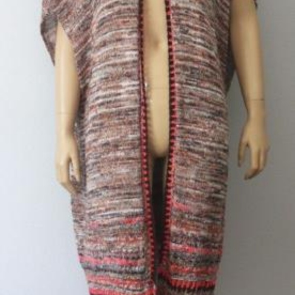 FREE PEOPLE Jungle Heat Hooded Fringe Cardigan - Picture 4 of 8